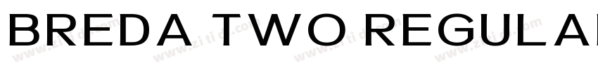 Breda Two Regular字体转换